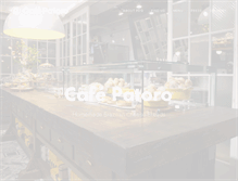 Tablet Screenshot of cafepatoro.com